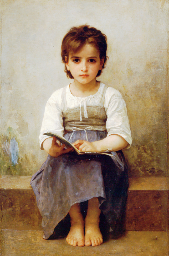  阿道夫·布格罗 Adolphe Bouguereau —— 难懂的课文